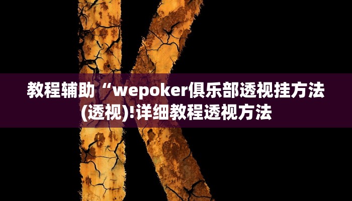教程辅助“博乐填大坑开挂下载(透视)!详细教程透视方法
