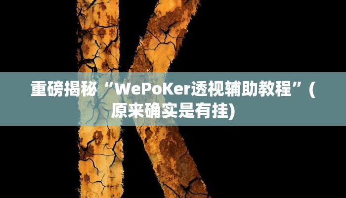 实测辅助”人人互娱拼三张开挂透视辅助软件”(详细开挂教程)
