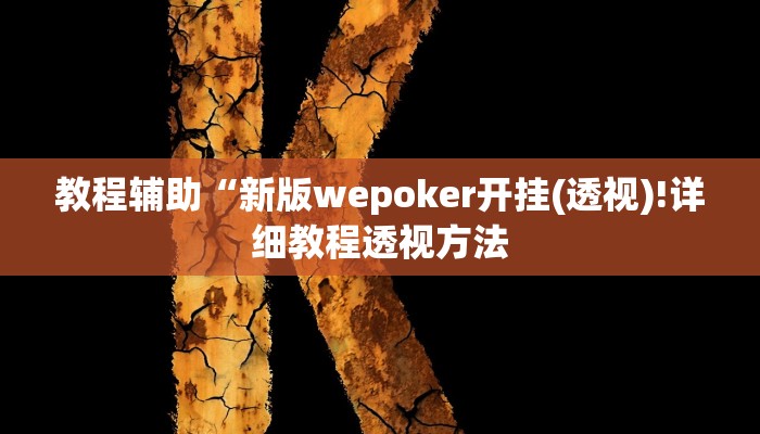 开挂辅助工具“摸一把跑得快可以开透视挂吗”其实确实有挂