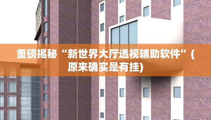 实测辅助”wePoker开挂透视教程”(详细开挂教程)