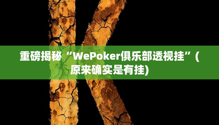 实测辅助”微乐河北推倒胡挂”(详细开挂教程)