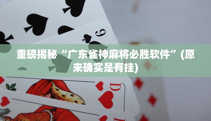 实测辅助”天天欢乐德州可以开挂吗”(详细开挂教程)