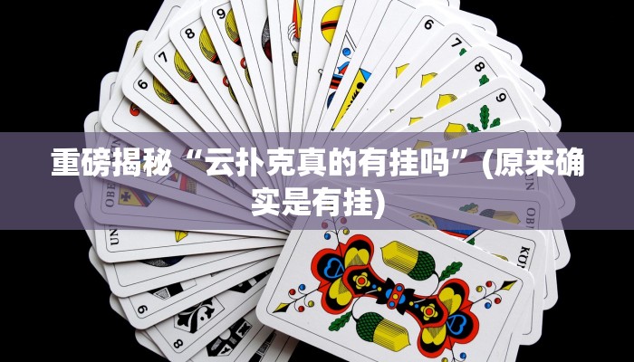 辅助神器“德扑之星开挂透视神器”其实确实有挂