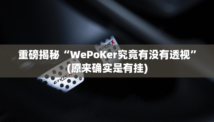 实测辅助”德扑之星俱乐部透视破解版”(详细开挂教程)