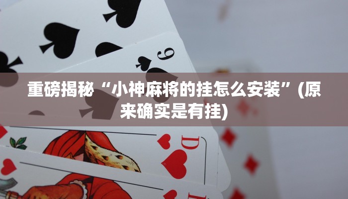 实测辅助”wepokerplus辅助”(详细开挂教程)