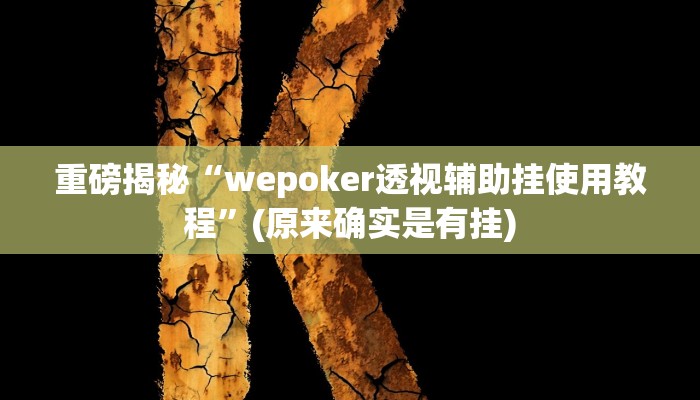 开挂辅助工具“宝马互娱透视”其实确实有挂