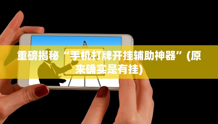 实测辅助”先锋大厅可以开挂吗”(详细开挂教程)