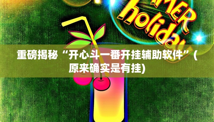 实测辅助”wepoker作弊论坛”(详细开挂教程)