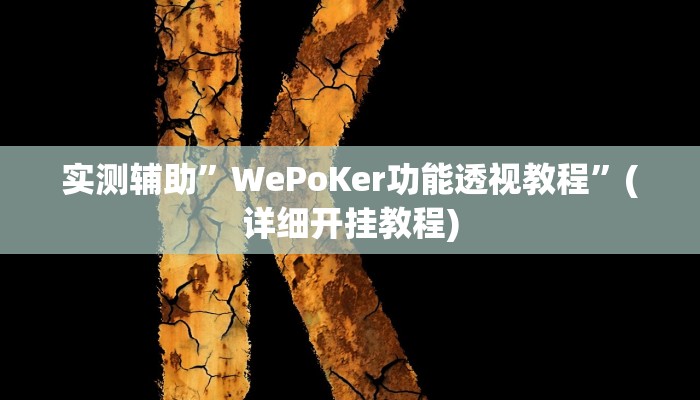 开挂辅助工具“yy衡阳字牌能不能开挂”其实确实有挂