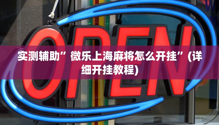 实测辅助”HHpoker德扑官网”(详细开挂教程)