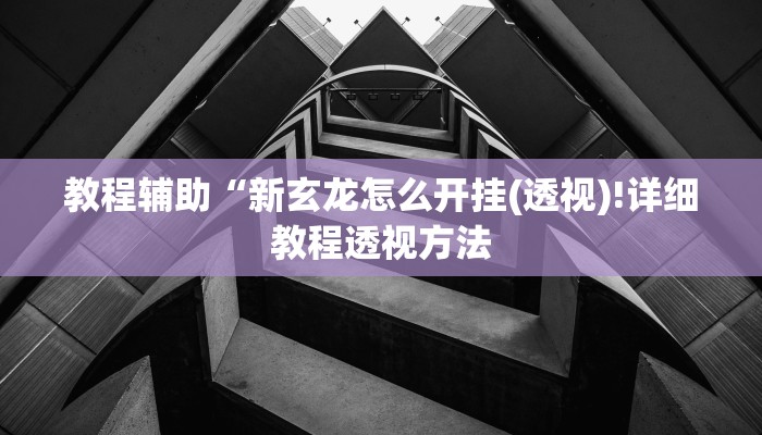 实测辅助”家乡大二透视”(详细开挂教程)