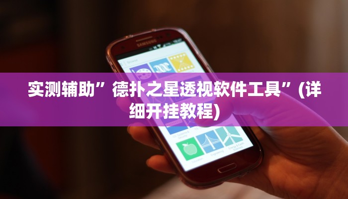 实测辅助”“wepoker透视挂安装””(详细开挂教程)