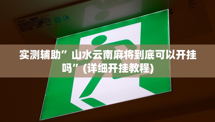 实测辅助”麻友圈2怎么打才能赢”(详细开挂教程)