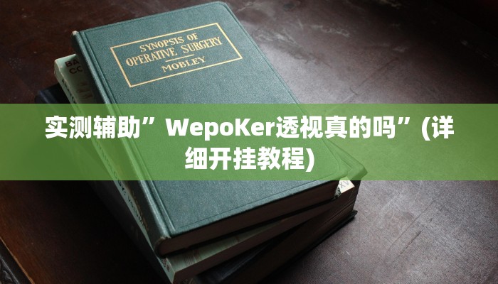 实测辅助”新版wepoker透视开挂作弊方法”(详细开挂教程)