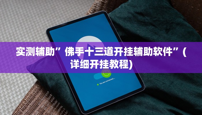 实测辅助”佛手十三道开挂辅助软件”(详细开挂教程)