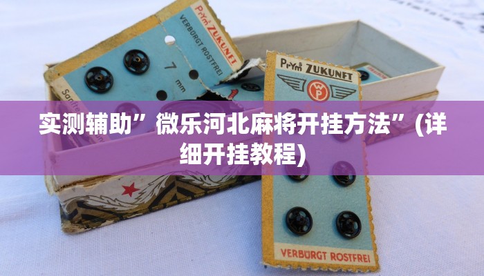 实测辅助”微乐河北麻将开挂方法”(详细开挂教程)