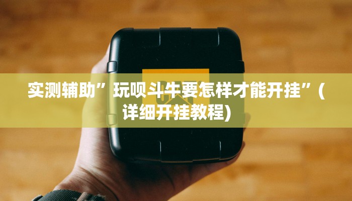 实测辅助”皮皮广东麻将挂怎么安装”(详细开挂教程)