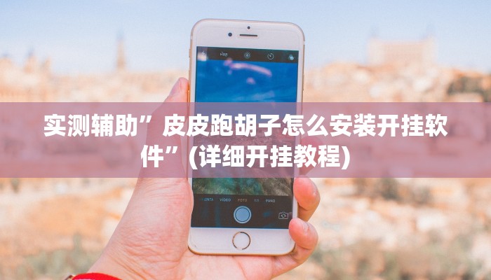 实测辅助”皮皮跑胡子怎么安装开挂软件”(详细开挂教程)