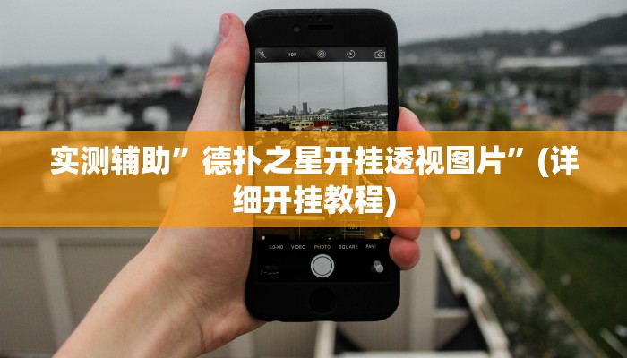 实测辅助”德扑之星开挂透视图片”(详细开挂教程)