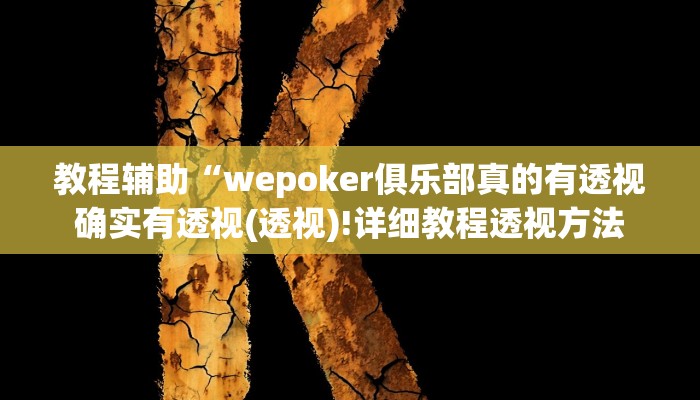 实测辅助”漳州好彩麻将有没有挂”(详细开挂教程)