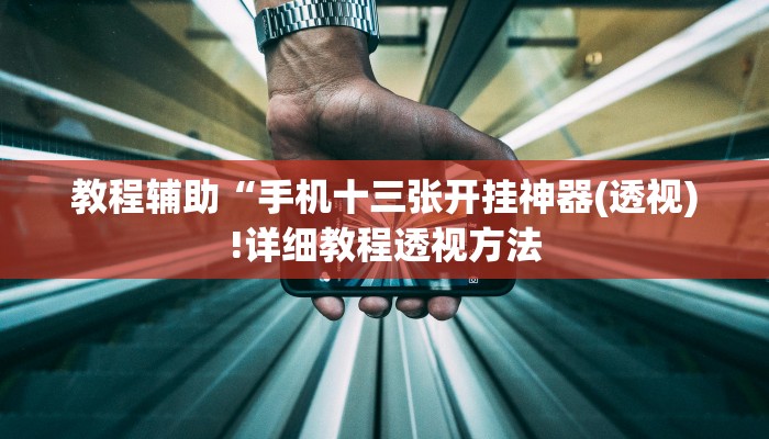 教程辅助“手机十三张开挂神器(透视)!详细教程透视方法