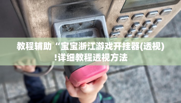 教程辅助“宝宝浙江游戏开挂器(透视)!详细教程透视方法