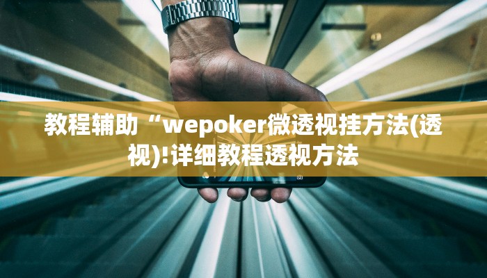 实测辅助”wepoker轻量版开挂神器软件下载”(详细开挂教程)