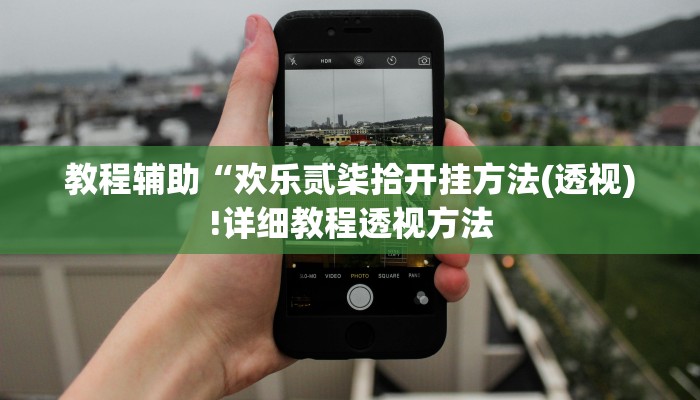 教程辅助“欢乐贰柒拾开挂方法(透视)!详细教程透视方法