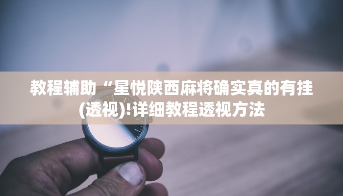 实测辅助”wepoker开挂透视辅助挂”(详细开挂教程)