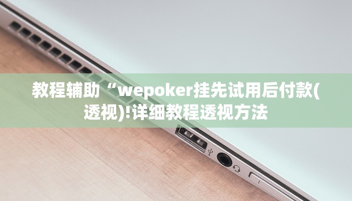 教程辅助“wepoker挂先试用后付款(透视)!详细教程透视方法