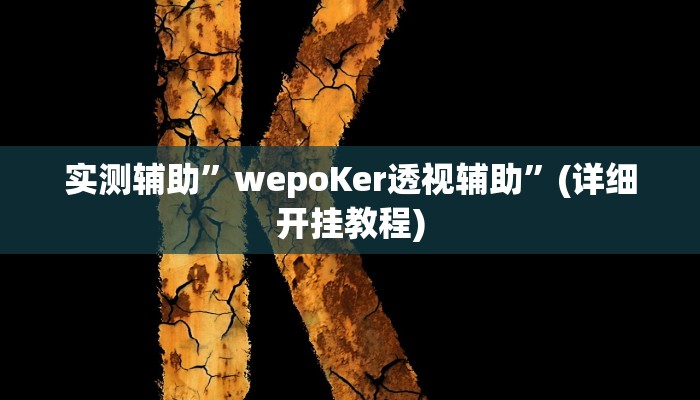 实测辅助”老友十三张可以开挂吗”(详细开挂教程)