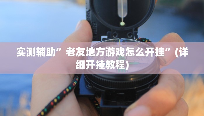 实测辅助”老友地方游戏怎么开挂”(详细开挂教程)