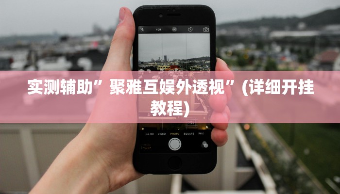 实测辅助”聚雅互娱外透视”(详细开挂教程)