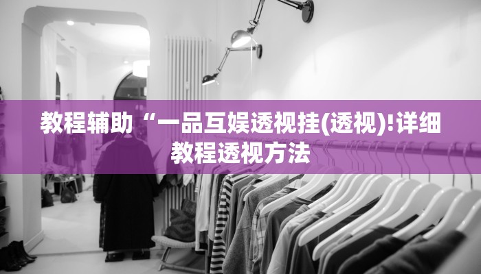 教程辅助“一品互娱透视挂(透视)!详细教程透视方法