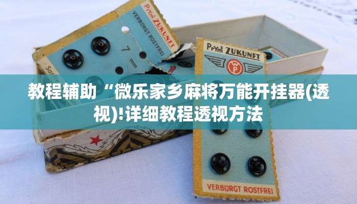 教程辅助“微乐家乡麻将万能开挂器(透视)!详细教程透视方法