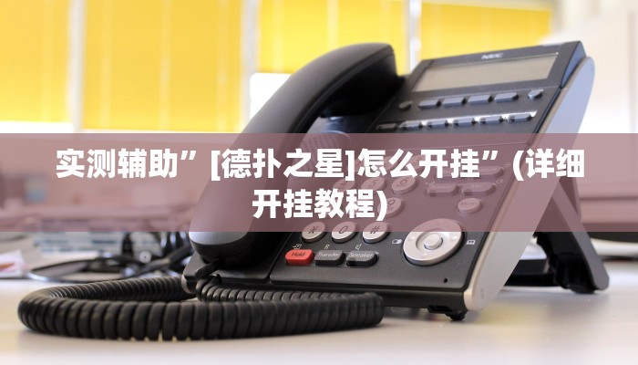 实测辅助”[德扑之星]怎么开挂”(详细开挂教程)