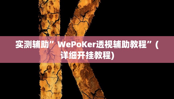 开挂辅助工具“永胜联盟开挂辅助软件”详细开挂教程