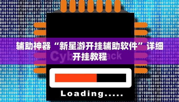 辅助神器“新星游开挂辅助软件”详细开挂教程