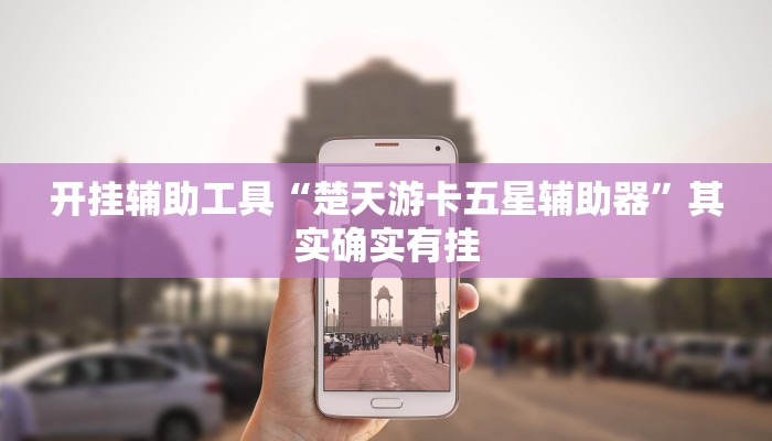 开挂辅助工具“楚天游卡五星辅助器”其实确实有挂