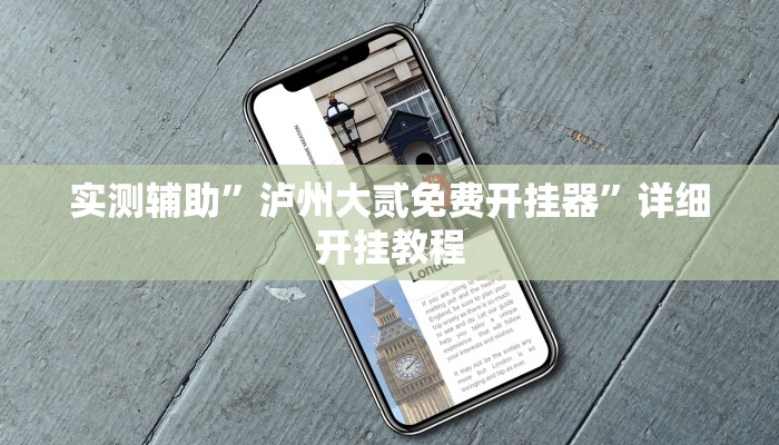 实测辅助”泸州大贰免费开挂器”详细开挂教程
