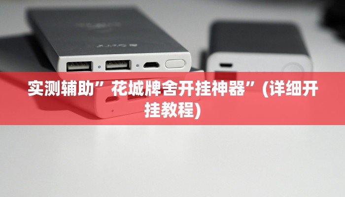 实测辅助”花城牌舍开挂神器”(详细开挂教程)