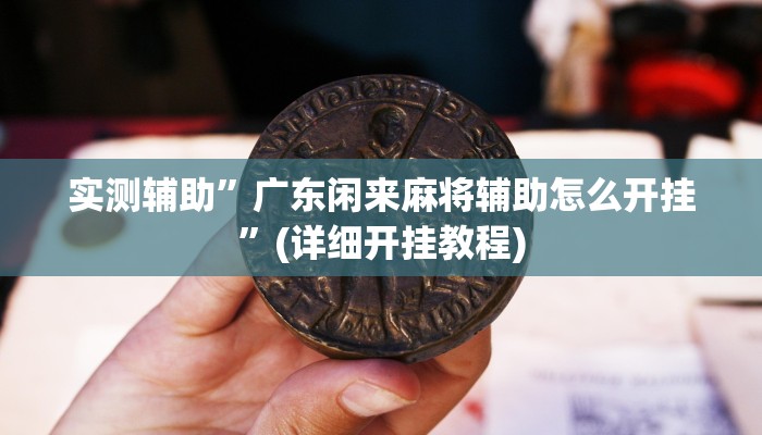 实测辅助”广东闲来麻将辅助怎么开挂”(详细开挂教程)