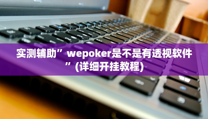 实测辅助”wepoker是不是有透视软件”(详细开挂教程)