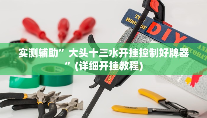 实测辅助”大头十三水开挂控制好牌器”(详细开挂教程)