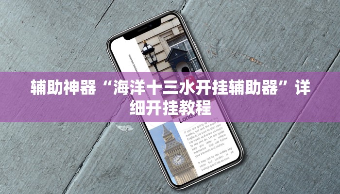 辅助神器“海洋十三水开挂辅助器”详细开挂教程