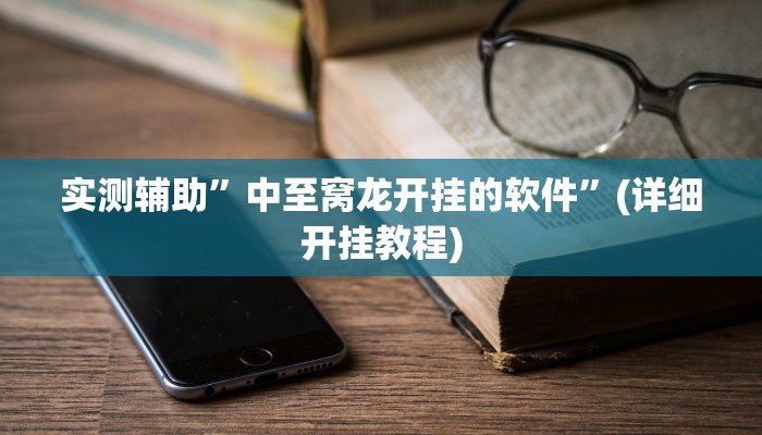 实测辅助”中至窝龙开挂的软件”(详细开挂教程)