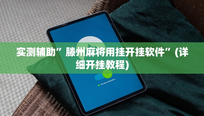 实测辅助”滕州麻将用挂开挂软件”(详细开挂教程)