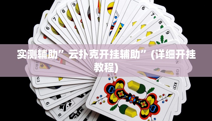 实测辅助”云扑克开挂辅助”(详细开挂教程)