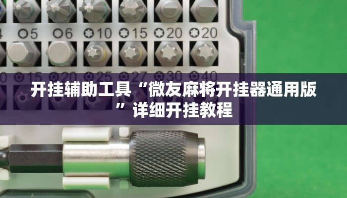开挂辅助工具“微友麻将开挂器通用版”详细开挂教程