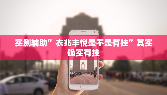 实测辅助”衣兆丰悦是不是有挂”其实确实有挂